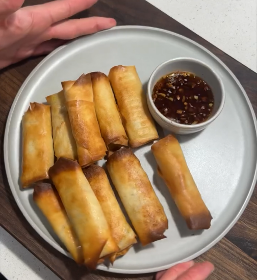 AIR FRYER SPRING ROLLS