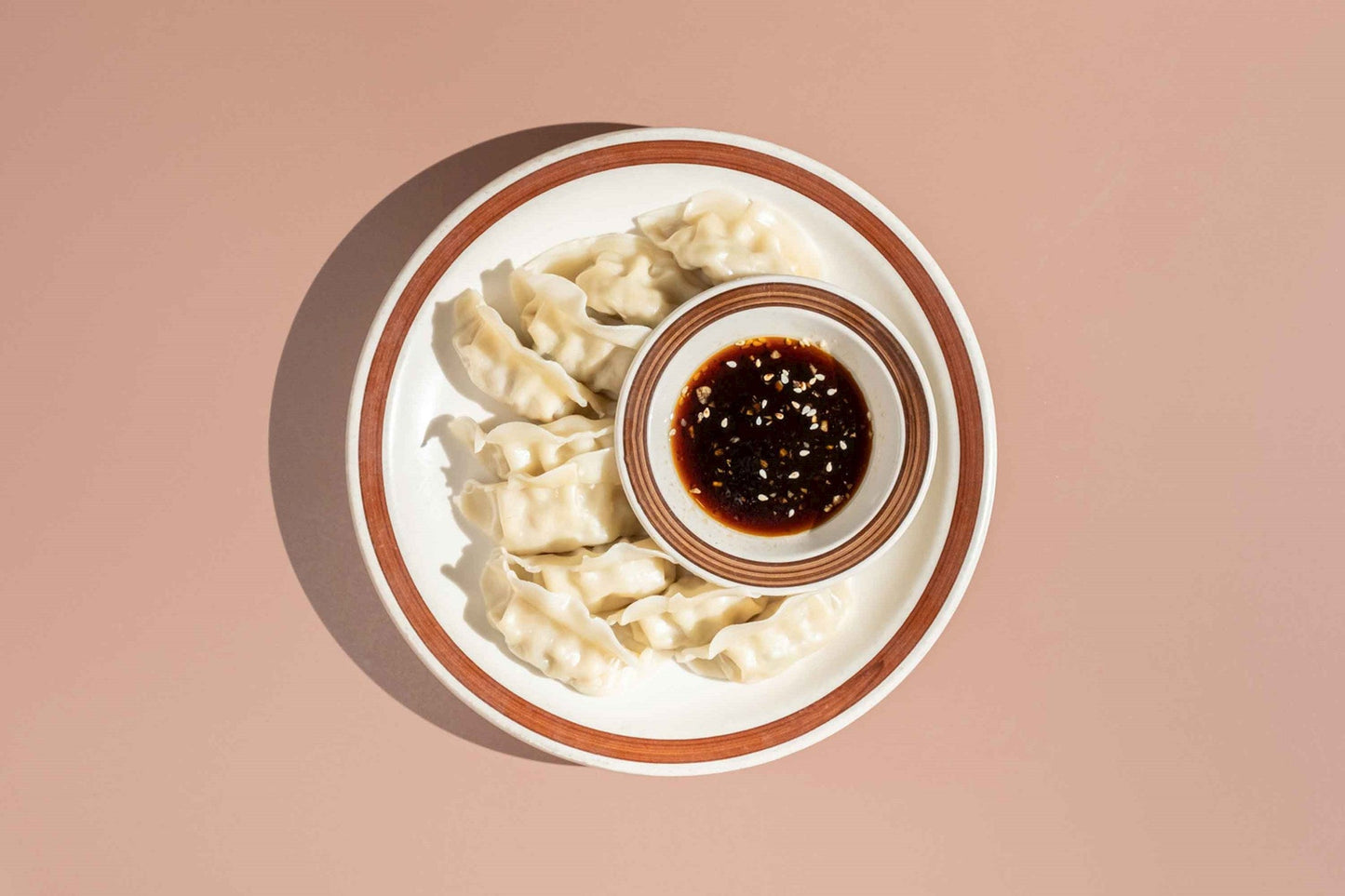STEAMED PORK & GINGER DUMPLINGS