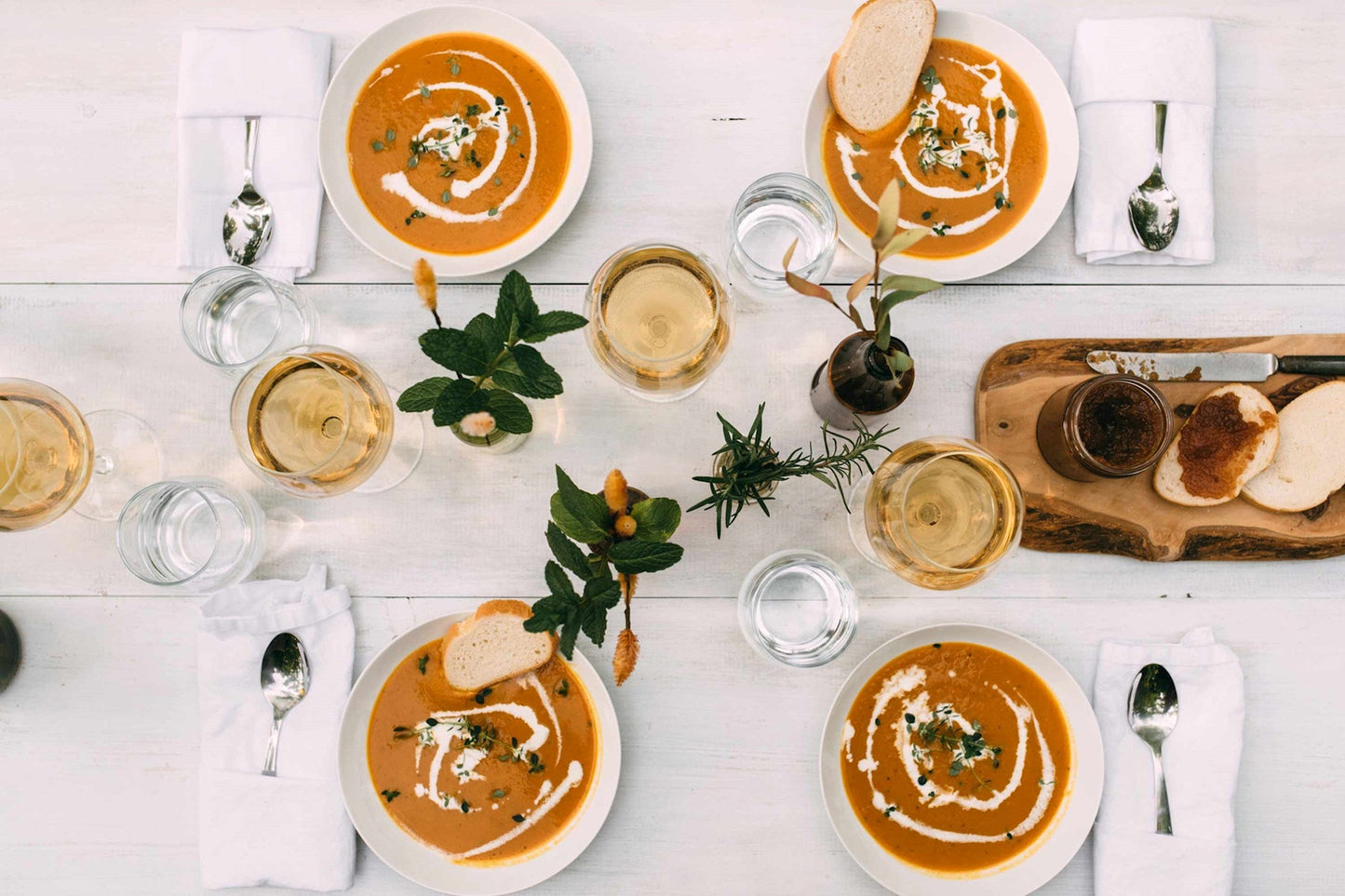 CURRIED COCONUT & PUMPKIN SOUP