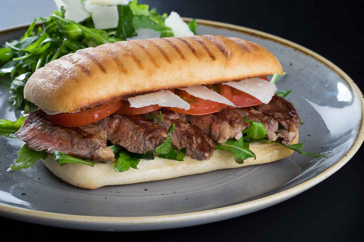 GOURMET STEAK & CHEESE SANDWICH