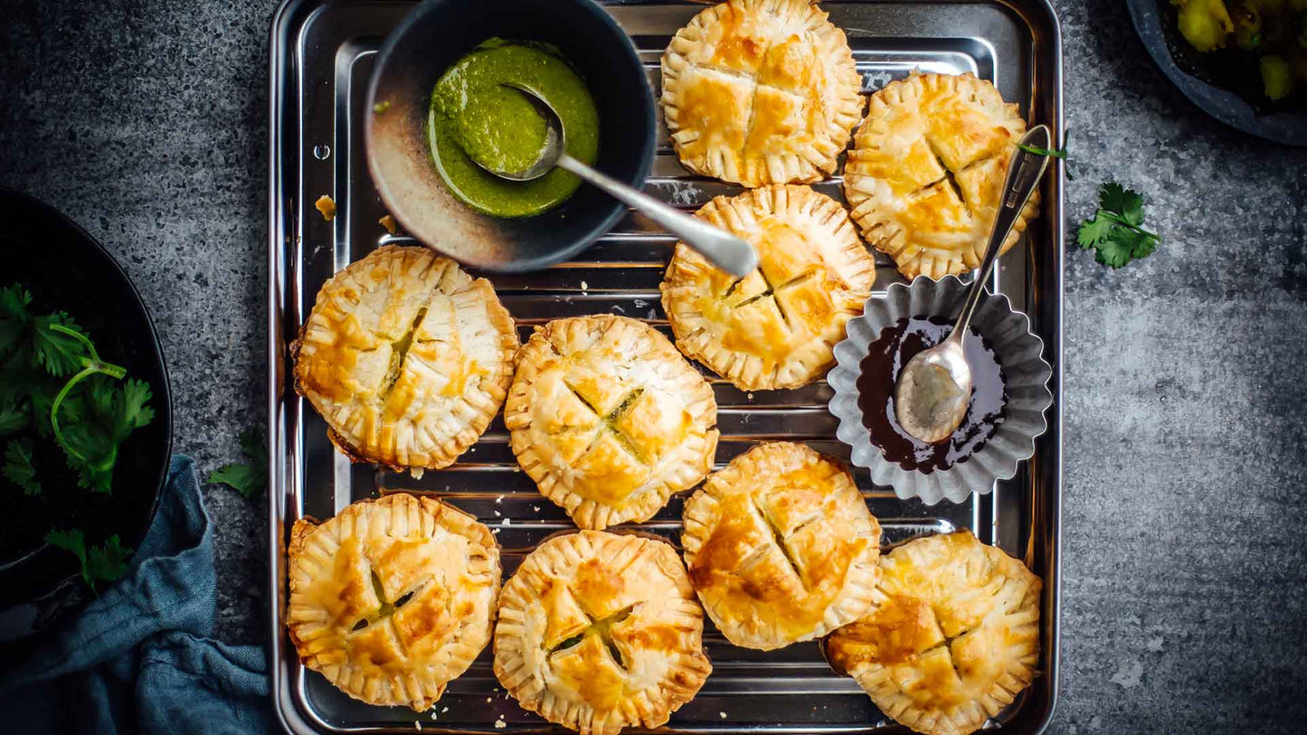 INDIAN INSPIRED SAMOSA HAND PIES