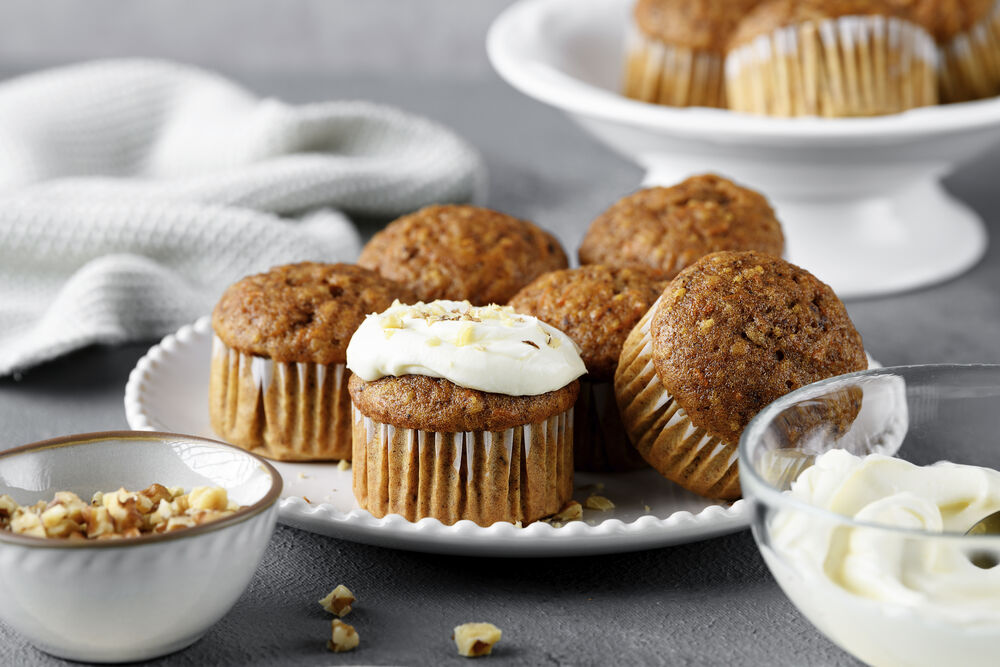 CARROT CAKE MUFFINS