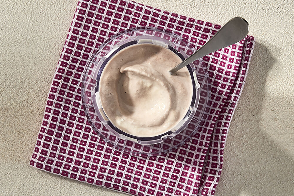 BANANA SPLIT PROTEIN ICE CREAM