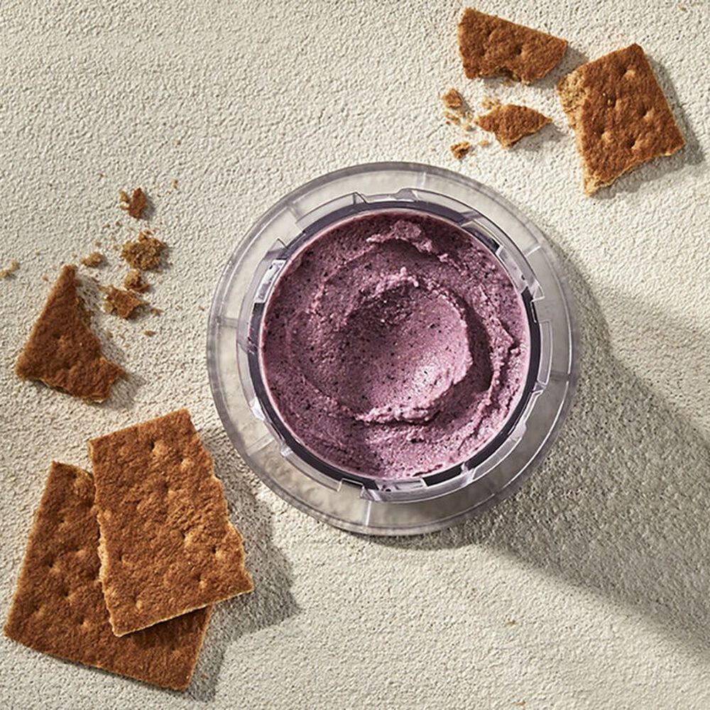 BLUEBERRY CHEESECAKE FROZEN YOGURT
