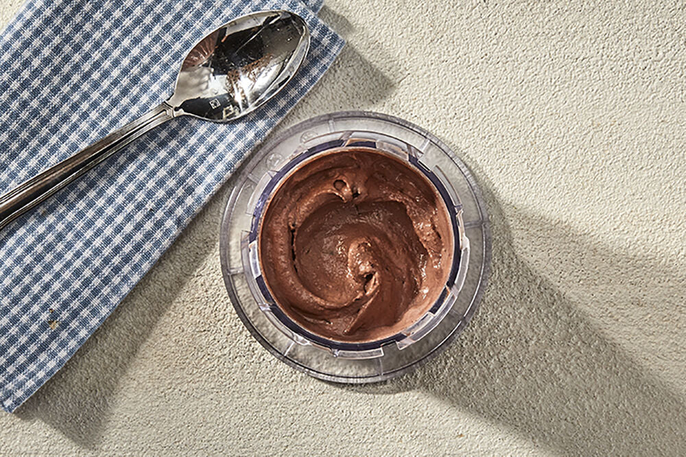 CHOCOLATE PROTEIN ICE CREAM