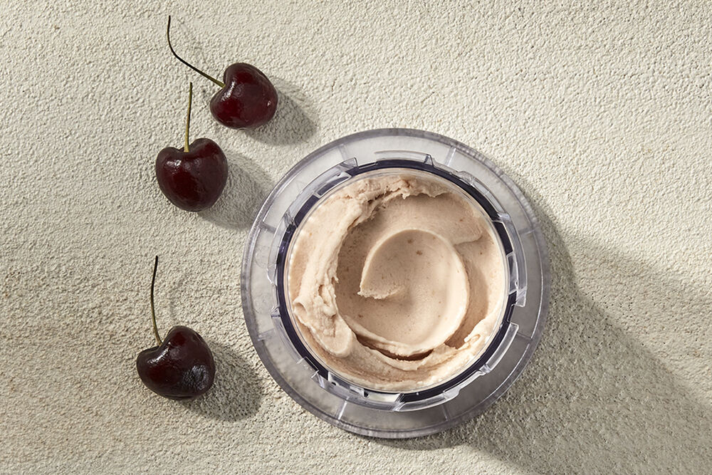 CHERRY COCONUT ICE CREAM