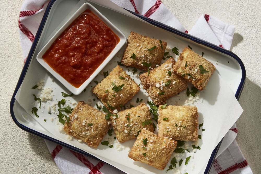 AIR FRIED RAVIOLI