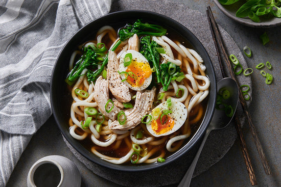CHICKEN UDON NOODLE SOUP