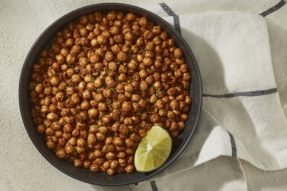 CHILI-LIME CHICKPEAS