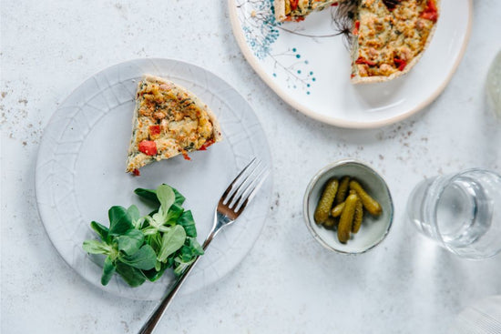 SUMMER VEGETABLES QUICHE