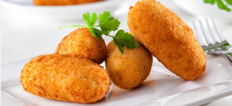 HAM AND MANCOHEGO CROQUTTES