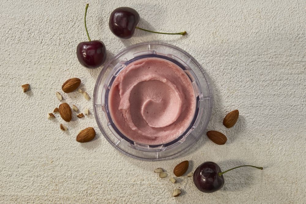 CHERRY + ALMOND FROYO