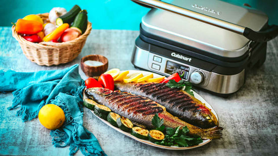 WHOLE GRILLED STUFFED RAINBOW TROUT