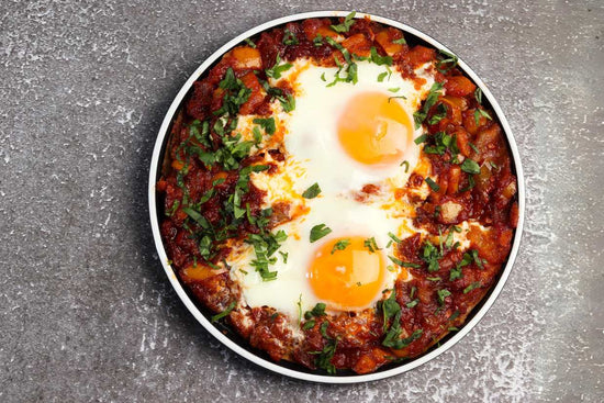 SHAKSHUKA EGGS