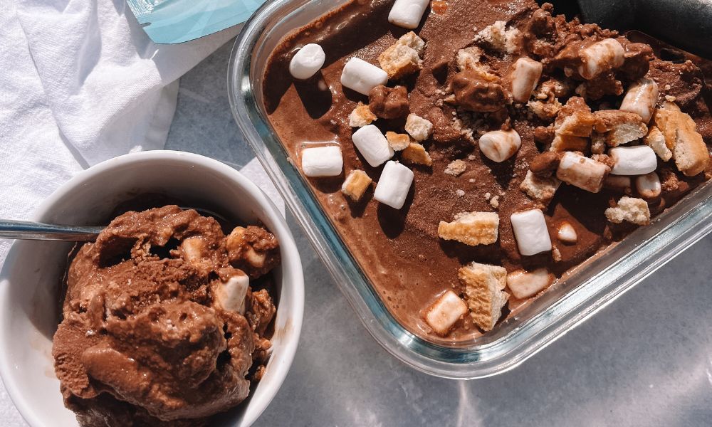 SMORE'S PROTEIN ICE CREAM