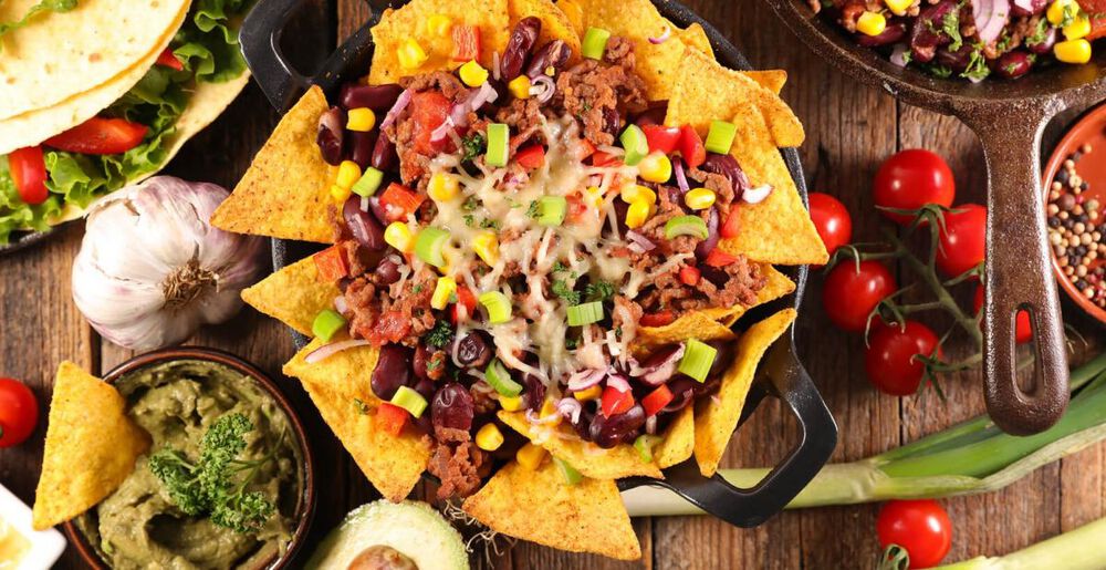 ULTIMATE LAYERED NACHOS