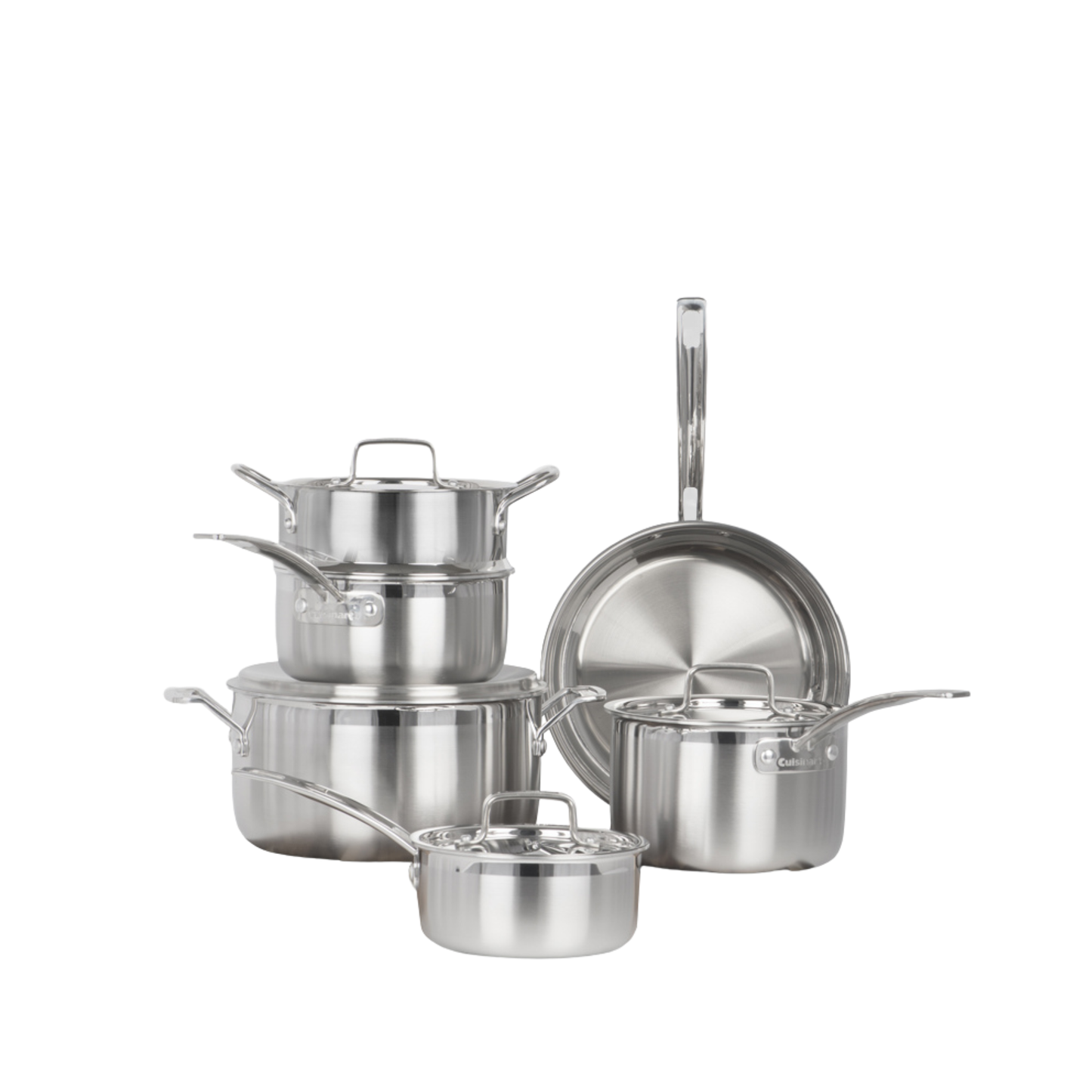 MCP-10C - 10PIECE MULTI-CLAD PRO TRIPLE PLY STAINLESS STEEL