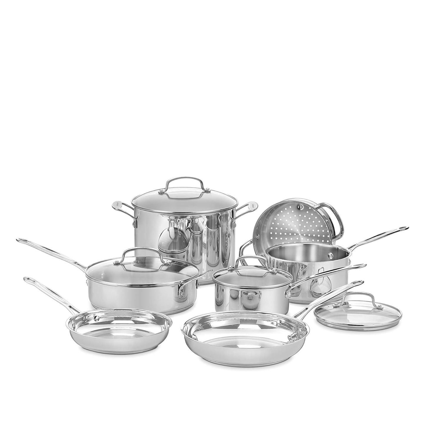77-11GPH -11PIECE CHEF'S CLASSIC STAINLESS COOKWARE SET