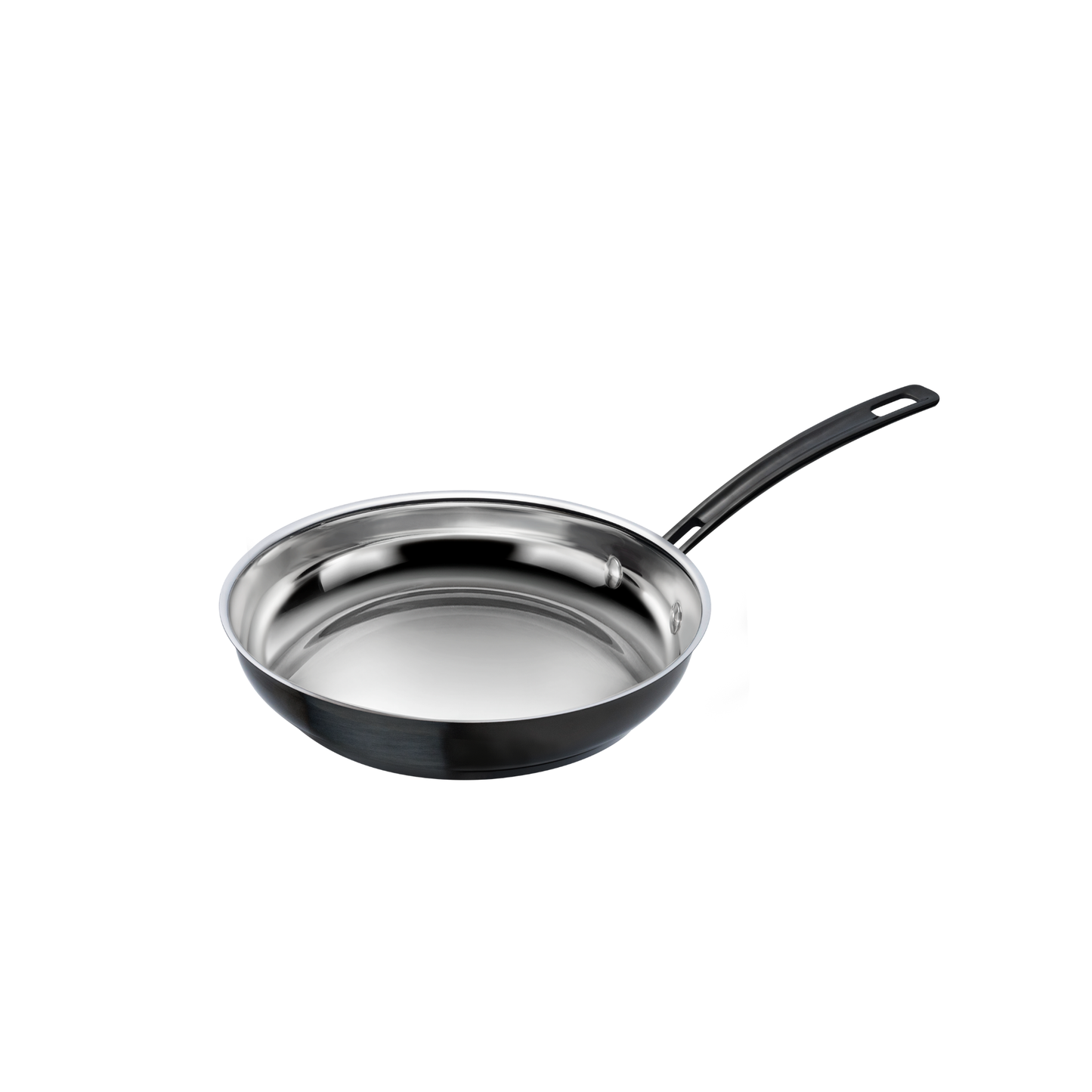 MSS22-24C - 10" BLACK MICA SHINE STAINLESS STEEL SKILLET