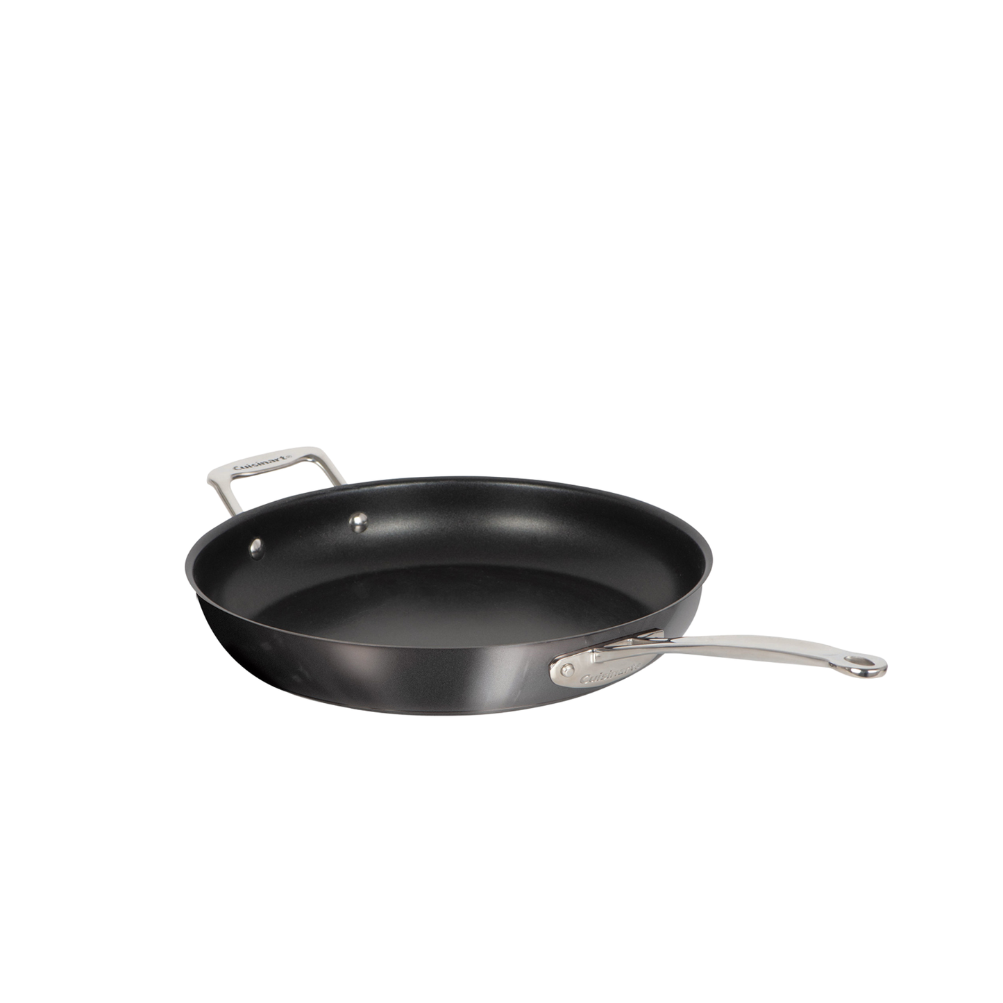 CSS22-30HNSMGC - 12" NONSTICK SKILLET WITH HELPER - MIDNIGHT GREY