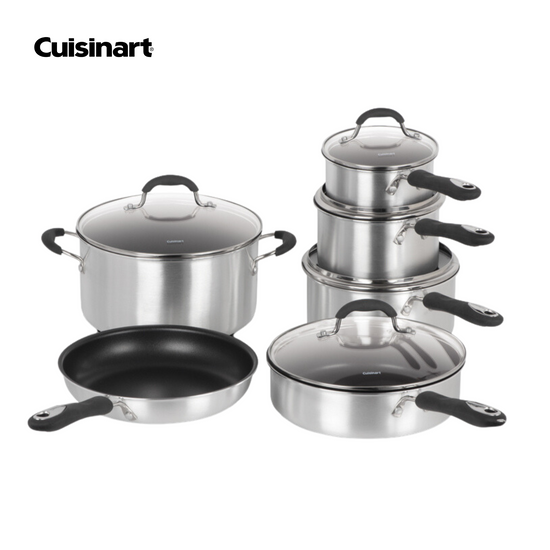 11-PIECE ADVANTAGE NONSTICK COOKWARE SET – Cuisinart Philippines