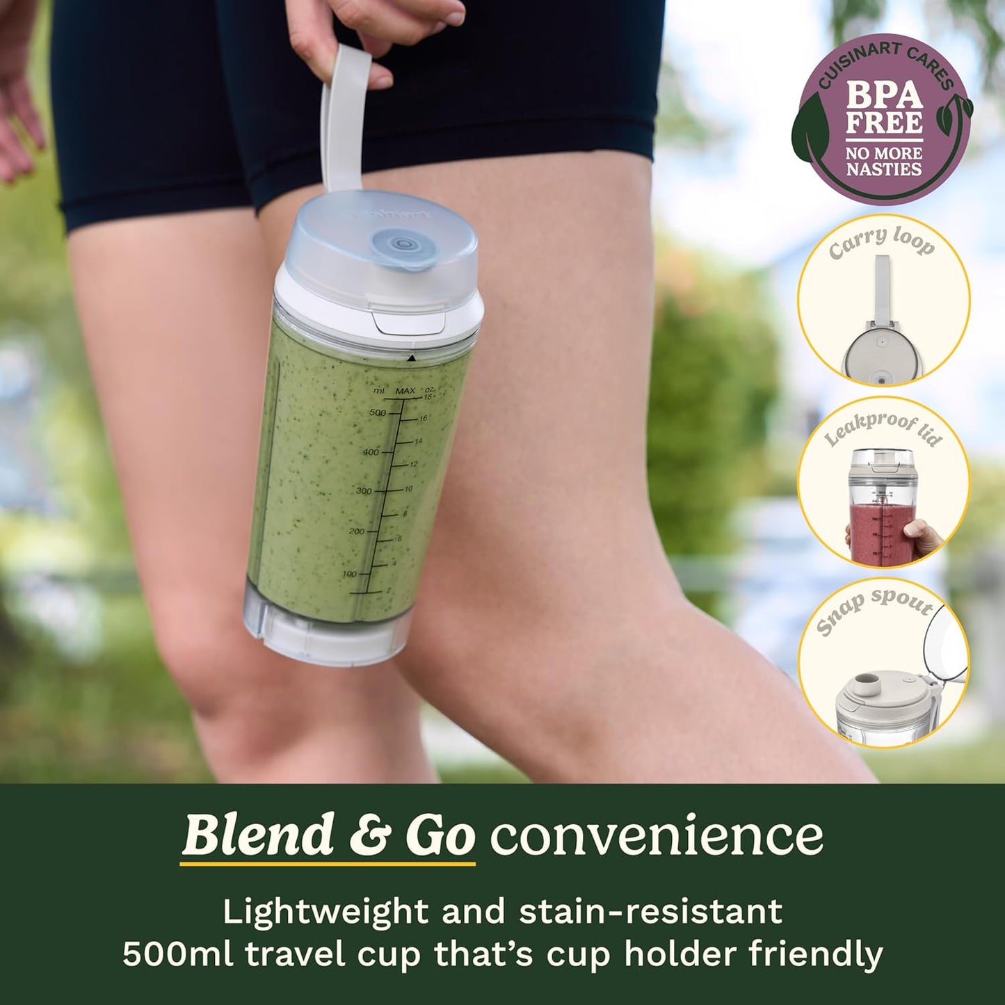 PBL100U Blast & Go Portable Blender