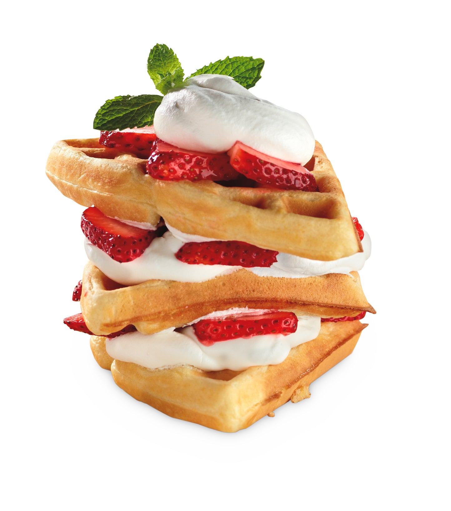 WAF-200PH - 4 SLICE BELGIAN WAFFLE MAKER - ROUND